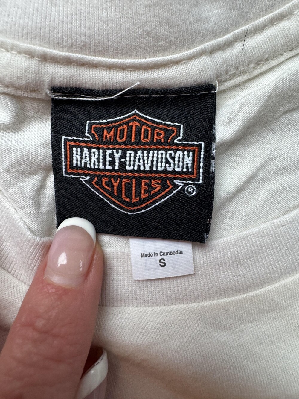 Vintage Harley-Davidson Rolling Stones Shirt Womens Small Tour Of The Americas 1 - Picture 3 of 11